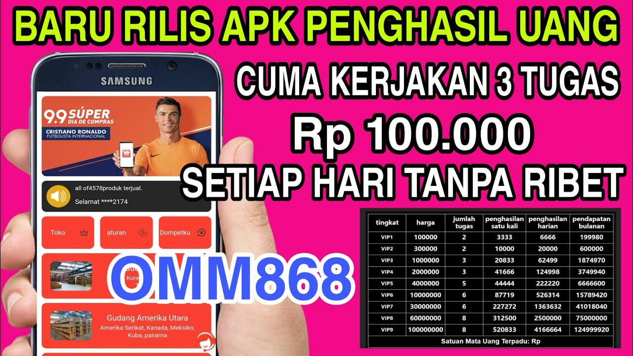 OMM868 Apk Penghasil Uang Apakah Penipuan BLOG RAPIKAN