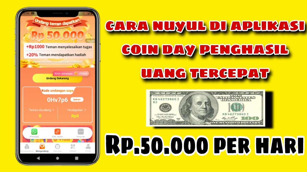 Coin Day Apk Penghasil Uang Membayar Apa Scam Blog Rapikan