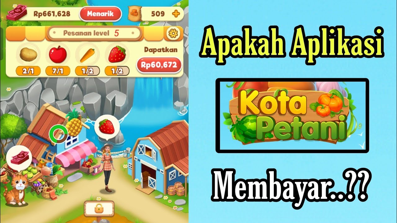 Game Kota Petani Apk Penghasil Uang Apa Resmi Membayar Atau Penipuan