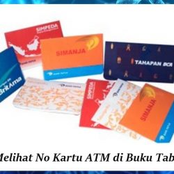 Cara Melihat No Kartu ATM di Buku Tabungan