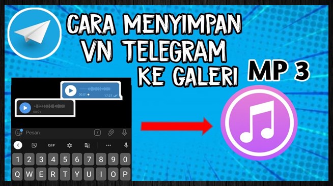 Cara Menyimpan VN (Voice Note) Telegram Ke Galeri Dengan Mudah