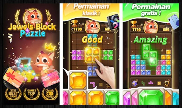 Jewels Block Puzzle Game Penghasil Uang, Benar Membayar?