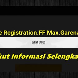 Sea.Pre Registration.FF Max.Garena.Com Ended, Berikut Penjelasannya