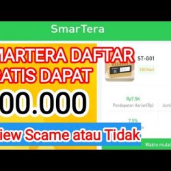 Aplikasi SmarTera Penghasil Uang, Apakah Aman dan Membayar?