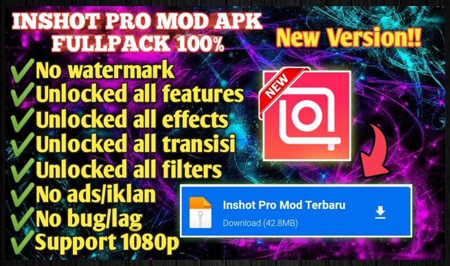 Inshot Pro Mod Apk Full Efek 2021, Berikut Link Download Terbaru Tanpa Watermark
