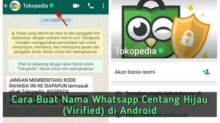 Cara Mendapatkan Centang Hijau di WhatsApp Dengan Mudah