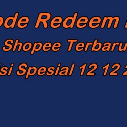 Kode Redeem FF Shopee Terbaru, Edisi Spesial 12 12 2021
