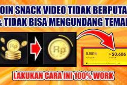 Koin Snack Video Tidak Berputar, Begini Cara Mengatasinya