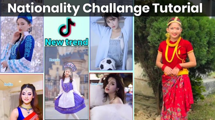 Aplikasi Nationality Challenge Buat Video Viral Tiktok