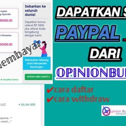 Opinion Bureau Penghasil Uang, Apa Aman dan Membayar?