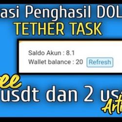 Tether Task Penghasil Uang, Apakah Aman Membayar?