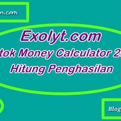 Exolyt.com Tiktok Money Calculator 2022 Menghitung Penghasilan Dengan Mudah