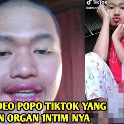 Video Popo Viral Tiktok Pakai Celana Bolong Bikin Heboh