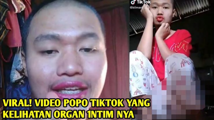 Video Popo Viral Tiktok dan Twitter Pakai Celana Bolong Bikin Heboh