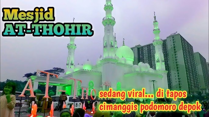 Masjid Viral di Tapos Milik Erick Thohir Berikut Faktanya