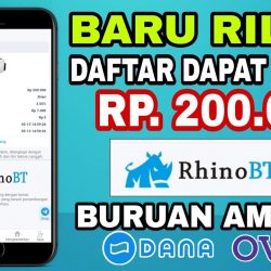 RhinoBT Apk Penghasil Uang 200 ribu Apakah Penipuan?