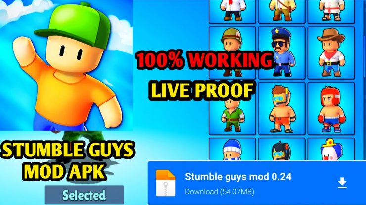 Stumble Guys Mod Apk Unlimited Money + Link Download