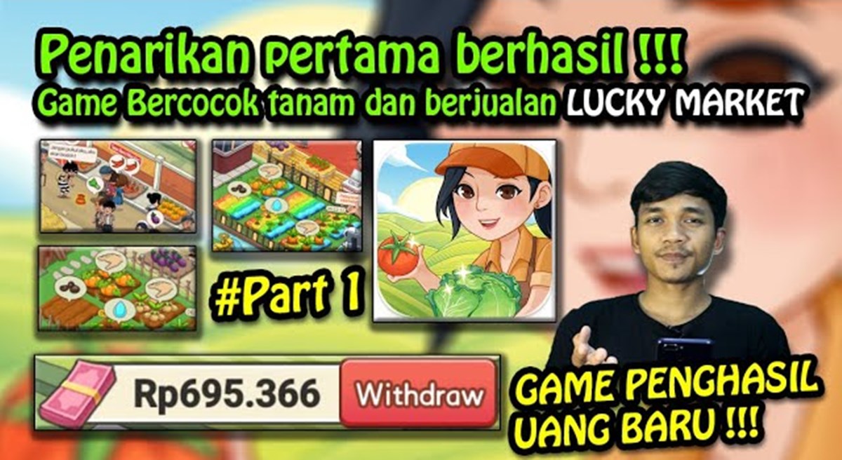 Aplikasi Lucky Market Game Penghasil Uang Apa Aman dan Membayar? - BLOG  RAPIKAN