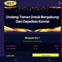 MCT Gold Apk (MCTGold Com) Penghasil Uang Membayar Apa Penipuan?