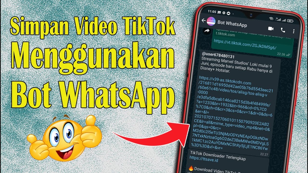 Cara Download Video Tiktok WhatsApp Tanpa Watermark