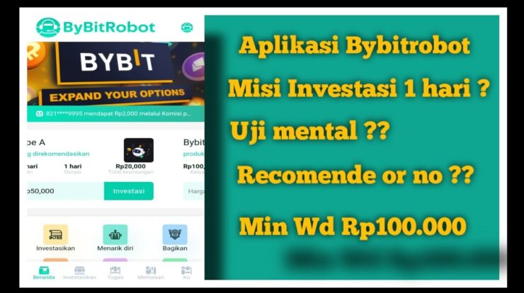 ByBitRobot Apk Login (Bybitrobot Com) Penghasil Uang Apa Aman Membayar Atau Scam?