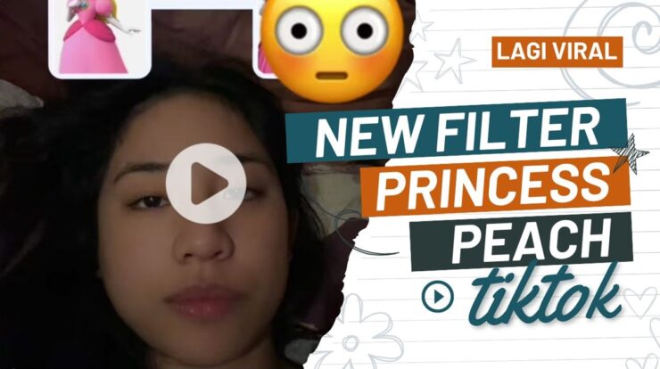 Filter Princess Peach TikTok No Blur Sensor Berikut Link & Cara Menggunakan