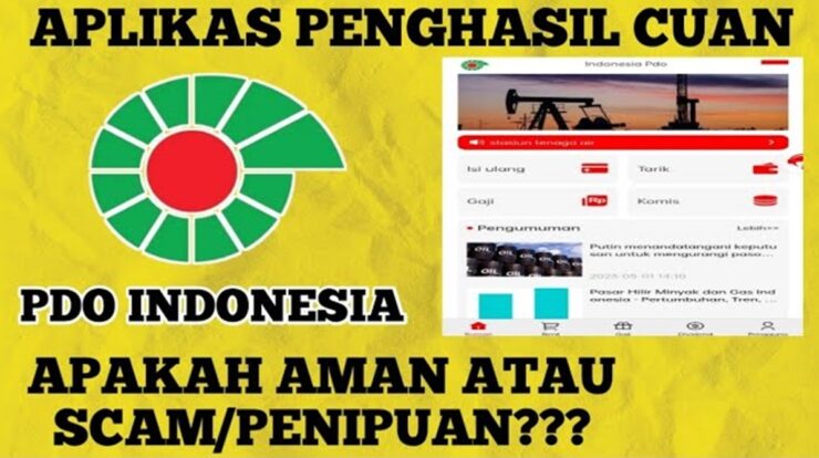 PDO Indonesia Penghasil Uang Apa Aman Membayar Atau Penipuan?