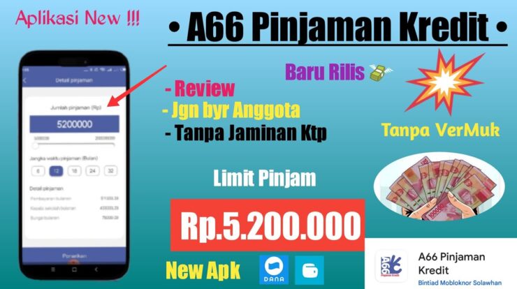 A66 Pinjaman Kredit APK Pinjol Aman dan Legal Resmi OJK?