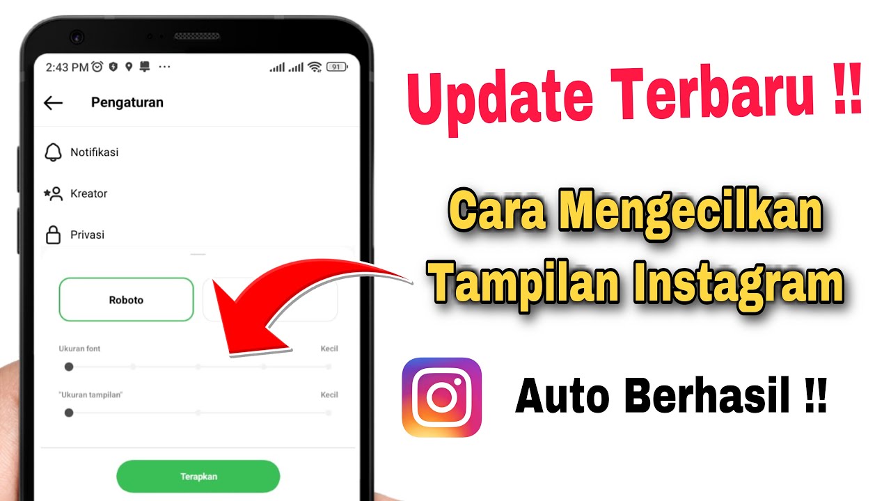 Cara Mengecilkan Tampilan Instagram Story Di HP Terbaru 2023 BLOG RAPIKAN