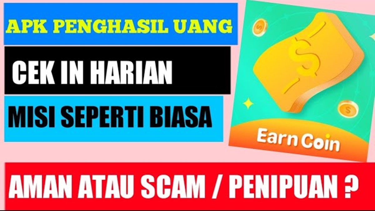 Earn Coin Apk (ad-earn.top) Penghasil Uang Apa Membayar Atau Scam?