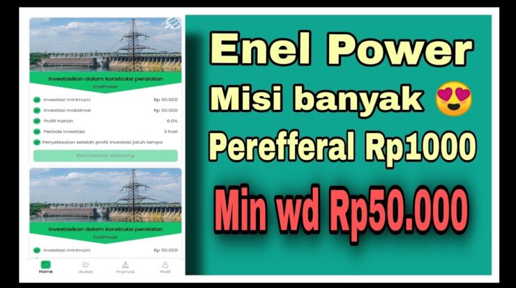 EnelPower Com Login Penghasil Uang Bonus 5 Ribu Apakah Penipuan?