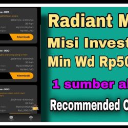RadiantMine Com Apk Login Penghasil Uang Bonus 10.000 Membayar Apa Penipuan?