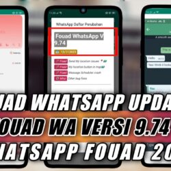 Fouad WhatsApp Versi Terbaru 9.74 Link Download Modifikasi Terbaik dan Menarik