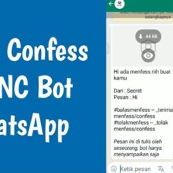 Link Bot Confess WhatsApp Gratis Terbaru 2023 Viral Tiktok