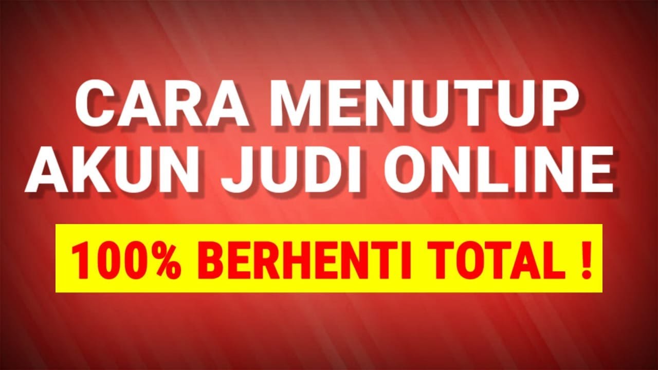 Cara Menghapus Akun Judi Slot Online Solusi Mengatasi Kecanduan Blog Rapikan