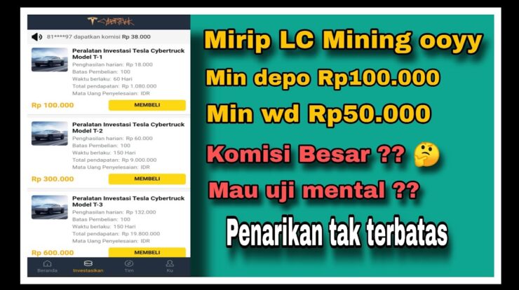 Cybertruckstesla Com Apk Penghasil Uang Apa Aman Membayar Atau Penipuan?