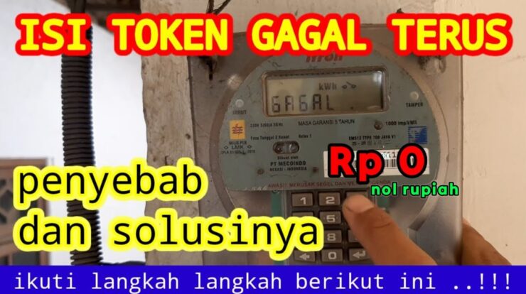 Kenapa Token Listrik Gagal Padahal Sudah Benar? Berikut Penyebab dan Solusinya