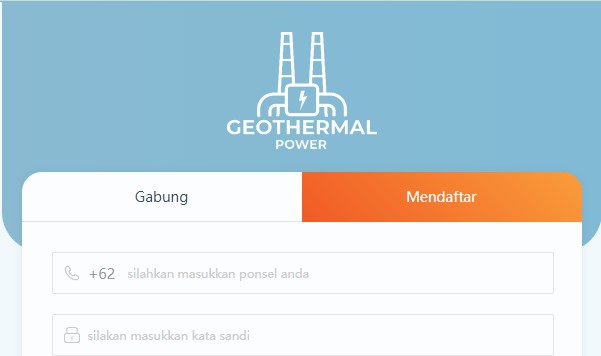 Geothermal Power Penghasil Uang Apa Aman Membayar Atau Penipuan?