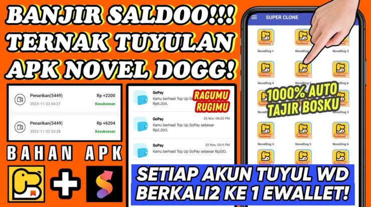 NovelDog Apk Penghasil Uang Terbaru Apa Ada Bukti Pembayaran?