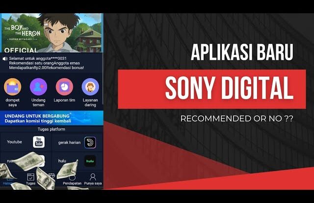 Sonypictures Com (Sony Digital Apk) Penghasil Uang Apa Aman Membayar Atau Penipuan?