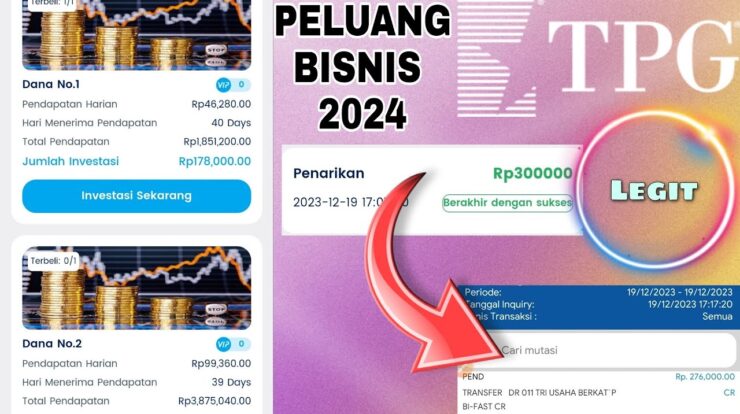 TPG Invest Com Apk Daftar & Login Investasi Bonus 10Rb Apakah Penipuan?