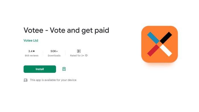 Votee Apk Aplikasi Penghasil Uang Terpercaya dan Cepat