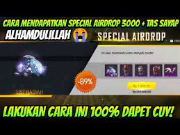 Cara Perolehan Special Airdrop 3000 di Free Fire 2024 Dengan Mudah