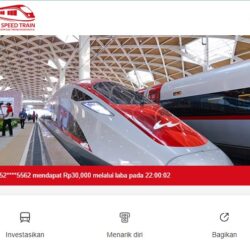 Aplikasi High Speed Train Penghasil Uang Apakah Aman Atau Penipuan?