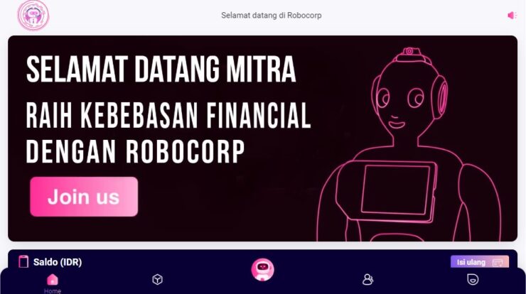 Aplikasi Robocorp Penghasil Uang Apakah Investasi Aman Membayar Atau Penipuan?
