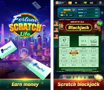 Fortune Scratch Life Apk - Game Penghasil Uang yang Terbukti Membayar?