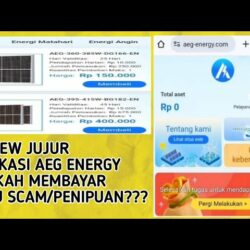 Aplikasi AEG Energy Penghasil Uang Apakah Benar Membayar Atau Penipuan?