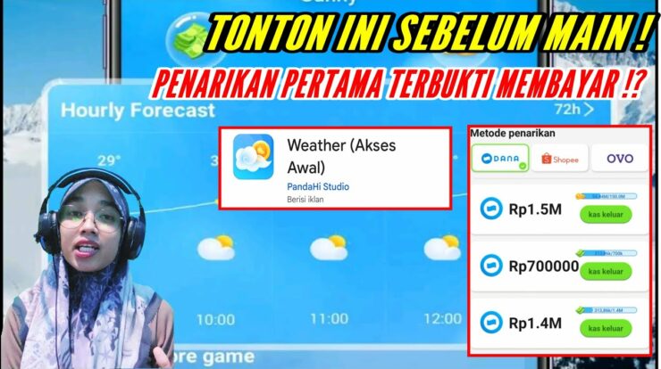 Aplikasi Weather Penghasil Uang Apa Aman Membayar Atau Penipuan?