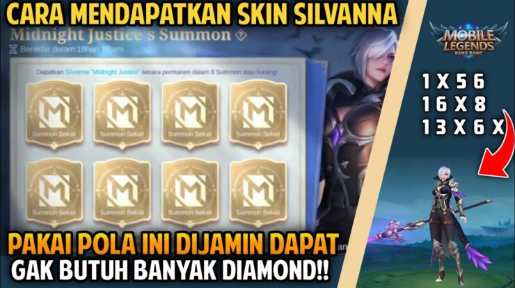 Cara Mendapatkan Skin Elite Silvana Midnight Justice di Mobile Legends (ML)