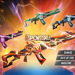 Cara Mendapatkan Skin Lightning Bolt AN94 di Free Fire